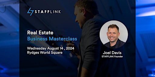 Primaire afbeelding van Real Estate Business Owners Masterclass | Sydney