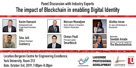 Panel Event | The Impact of Blockchain on the future of Digital Identity primary image
