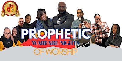 Imagem principal do evento Prophetic Warfare Nights of Worship