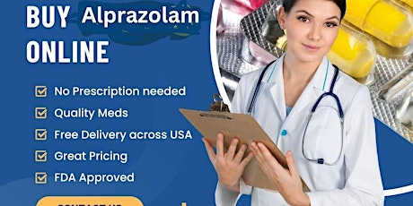 Order Alprazolam no prescription USA Online
