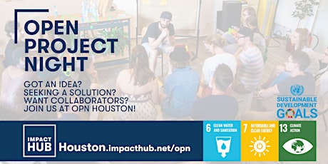 Hauptbild für Open Project Night @ Impact Hub Houston