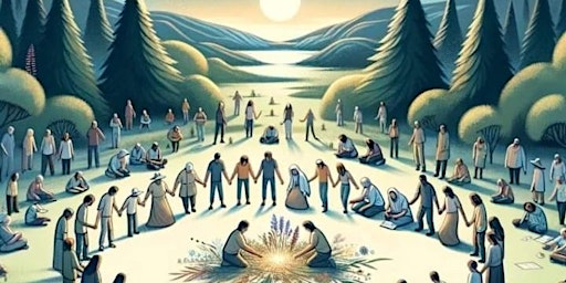 Immagine principale di Online Full Moon Sharing Circle Ceremony 