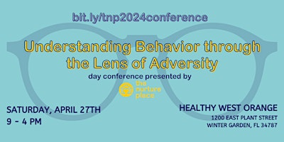 Imagem principal do evento Understanding Behavior through the Lens of Adversity