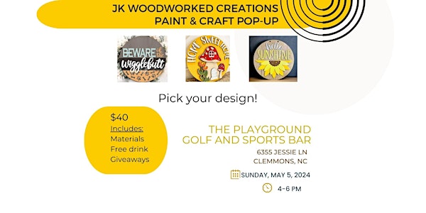 Paint & Craft Pop-Up at The Playground