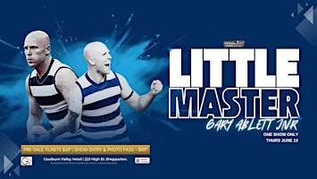 Primaire afbeelding van The Little Master - Gary Ablett JNR LIVE at GV Hotel, Shepparton!