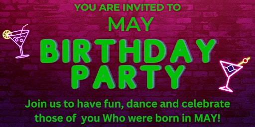 Imagem principal do evento May Birthday Party