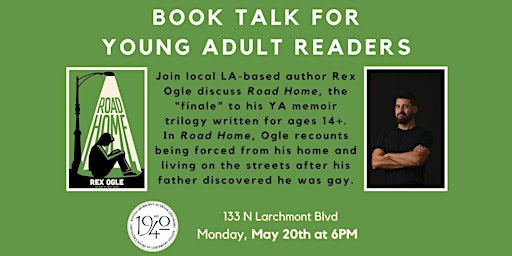 Imagen principal de Book Talk! Rex Ogle's ROAD HOME