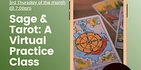 Sage and Tarot: a psychic practice circle