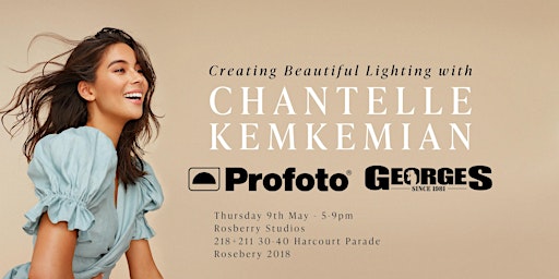 Primaire afbeelding van Georges presents Beautiful lighting with Chantelle Kemkemian and Profoto