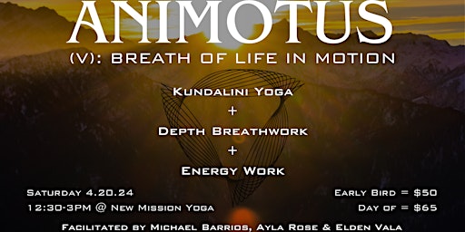 Imagem principal do evento Animotus Breathwork