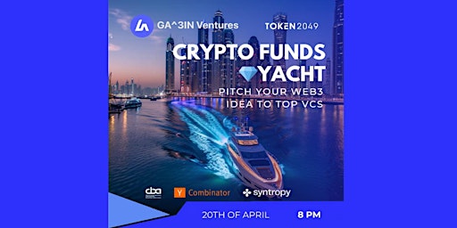 Imagem principal do evento The Crypto Funds  Yacht 2049