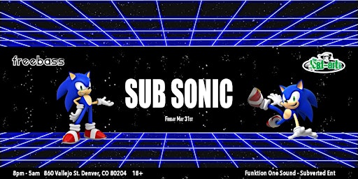 Imagem principal do evento Sub Sonic