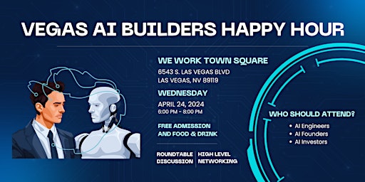 Primaire afbeelding van Vegas AI Builders Happy Hour