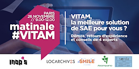 Image principale de Matinale VITAM-Paris : VITAM est-elle la meilleure solution de SAE pour votre organisation ?