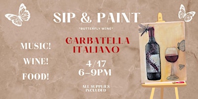 Imagen principal de Paint and Sip - Wine Night