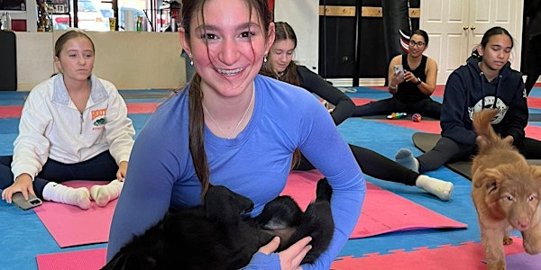 The Puppy Yoga Center Mother's Day