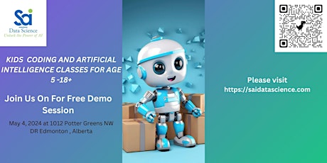 KIDS PROGRAMMING and AI FREE DEMO SESSION