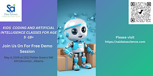 Hauptbild für KIDS PROGRAMMING and AI FREE DEMO SESSION