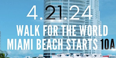 Imagem principal do evento RSVP through SweatPals: WALK FOR THE WORLD
