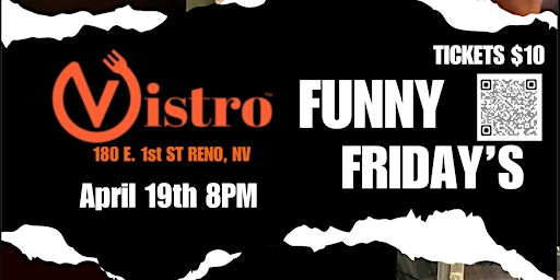 Primaire afbeelding van Funny Fridays @ Vistro