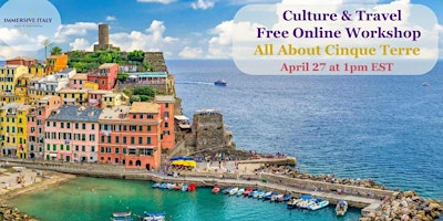 Primaire afbeelding van Immersive Italy Culture & Travel Workshop - All About Cinque Terre