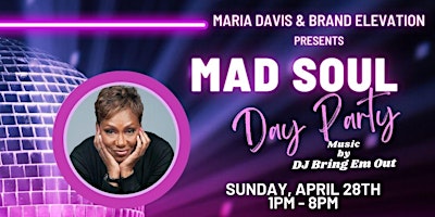 Primaire afbeelding van MAD Soul Day Party & Fundraiser