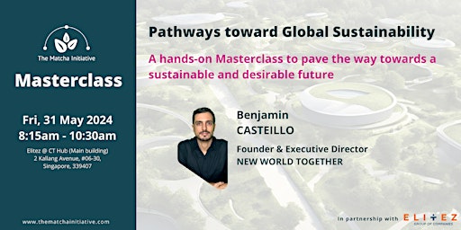 Imagem principal do evento Pathways toward Global Sustainability