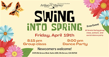 Free Swing Group Class & Social Dance Party - Guest Open House