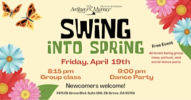 Primaire afbeelding van Free Swing Group Class & Social Dance Party - Guest Open House