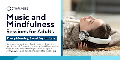 Imagem principal de Music and Mindfulness - Sessions for Adults