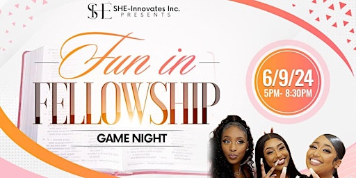 Imagem principal do evento Fun in Fellowship: Bible Study & Game Night