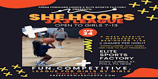 3X3 She Hoops League primary image