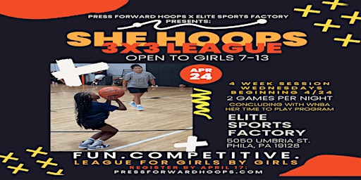 Imagem principal de 3X3 She Hoops League