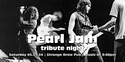Imagem principal do evento Pearl Jam tribute night