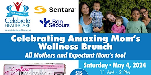 Imagem principal do evento Celebrating Amazing Mom's Health and Wellness Brunch  -