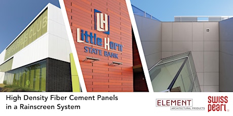 High Density Fiber Cement Panels in a Rainscreen System