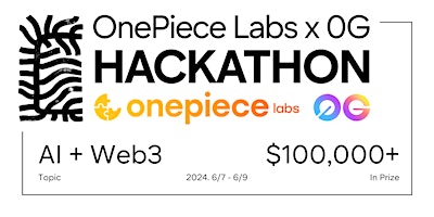 OnePiece Labs x 0G  AI+Web3 Hackathon  primärbild