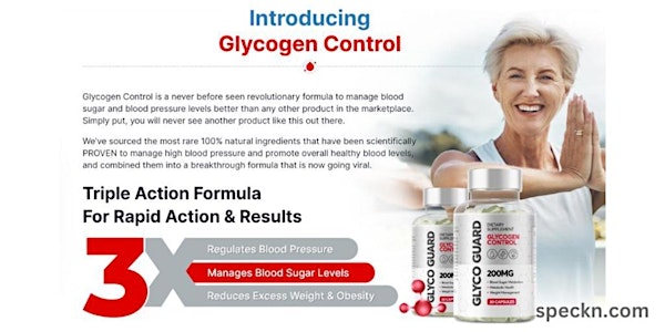 Glycogen Control Australia (Click Now!) 24*7 Customer Support!!