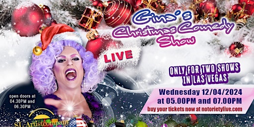 Primaire afbeelding van Gina’s Christmas Comedy Show