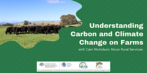 Imagem principal do evento Understanding Carbon and Climate Change on Farm with Cam Nicholson