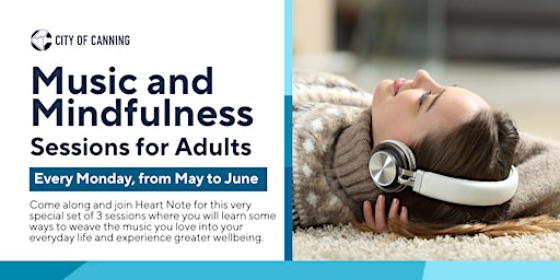 Music and Mindfulness - Sessions for Adults primary image