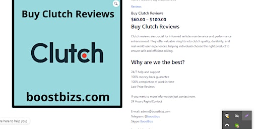 Imagen principal de Buy Clutch Reviews – Boost Bizs