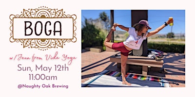 Beer Yoga at Naughty Oak primary image