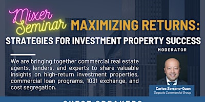 Imagem principal de Seminar - Maximizing Returns: Strategies for Investment Property Success