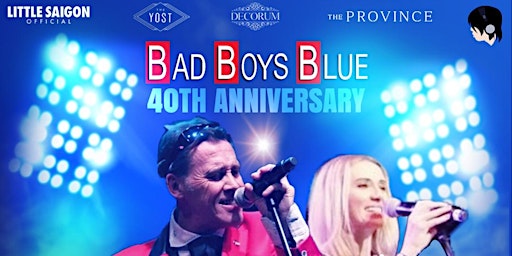 Immagine principale di Bad Boys Blue 40th Anniversary USA Tour - Houston, Texas 