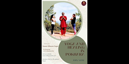 Imagem principal do evento Discover the Power of Yoga and Healing in Pokhara andTranquil Retreats & Wellness