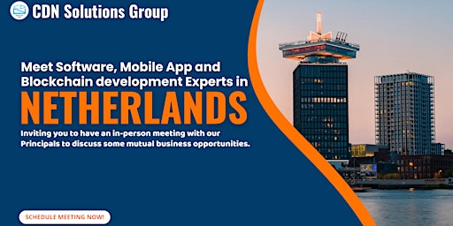 Meet Software, Mobile App and Blockchain Development Experts in Netherlands primary image
