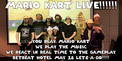 Imagem principal do evento Mario Kart Live! at The Retreat Hotel Brunswick