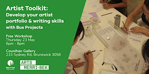 Making it in Merri-bek - Artist Toolkit with Bus Projects primary image