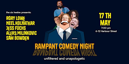 Rampant Comedy Night (18+) primary image